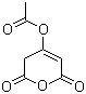 structure of CAS# 15997-62-3, 4-(Acetyloxy)-2H,3H-pyran-2,6-dione