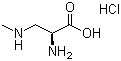 structure of CAS# 16012-55-8, 3-(Methylamino)-L-alanine hydrochloride