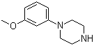 structure of CAS# 16015-71-7, 1-(3-Methoxyphenyl)piperazine