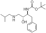 structure of CAS# 160232-08-6, tert-Butyl [(1S,2R)-1-benzyl-2-hydroxy-3-(isobutylamino)propyl]carbamate