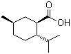 structure of CAS# 16052-40-7, (1R,2S,5R)-5-Methyl-2-isopropylcyclohexanecarboxylic acid