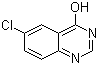 structure of CAS# 16064-14-5, 6-Chloro-4-hydroxyquinazoline