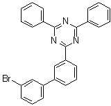 CAS 登录号：1606981-69-4, 2-(3'-溴[1,1'-联苯]-3-基)-4,6-二苯基-1,3,5-三嗪