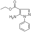 Ethyl 5-amino-1-phenyl-1H-pyrazole-4-carboxylate molecular structure (CAS 16078-71-0)