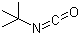 structure of CAS# 1609-86-5, tert-Butylisocyanate