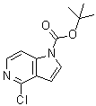 CAS # 1609259-26-8, 4-Chloro-1H-pyrrolo[3,2-c]pyridine-1-carboxylic acid 1,1-dimethylethyl ester