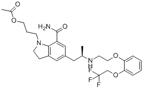 structure of CAS# 160970-86-5, Silodosin Impurity 6