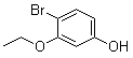 CAS # 161480-82-6, 4-Bromo-3-ethoxyphenol, 1-Bromo-2-ethoxy-4-hydroxybenzene