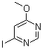 structure of CAS# 161489-05-0, 4-Iodo-6-methoxypyrimidine