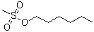 Hexyl mesylate molecular structure (CAS 16156-50-6)