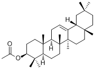 beta-香树脂醇乙酸酯分子结构 (CAS 1616-93-9)