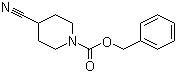 1-N-Cbz-4-cyanopiperidine molecular structure (CAS 161609-84-3)