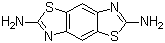 structure of CAS# 16162-28-0, 2,6-Diaminobenzo[1,2-d:4,5-d']bisthiazole