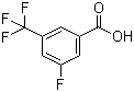 structure of CAS# 161622-05-5, 3-Fluoro-5-(trifluoromethyl)benzoic acid