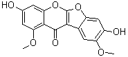 CAS # 1616592-62-1, Erythrinin H, 3,8-Dihydroxy-1,9-dimethoxy-11H-benzofuro[2,3-b][1]benzopyran-11-one
