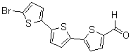 structure of CAS# 161726-69-8, 5''-Bromo-[2,2':5',2'']terthiophene-5-carboxaldehyde