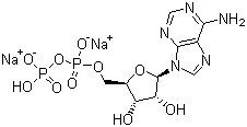 structure of CAS# 16178-48-6, Adenosine-5'-diphosphate disodium salt
