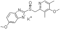 structure of CAS# 161796-84-5, Esomeprazole potassium
