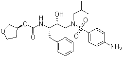 structure of CAS# 161814-49-9, Amprenavir