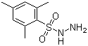 structure of CAS# 16182-15-3, 2,4,6-Trimethylbenzenesulfonyl hydrazide