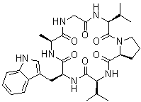 CAS 登录号：161875-97-4, 王不留行环肽 A