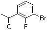 structure of CAS# 161957-61-5, 3'-Bromo-2'-fluoroacetophenone