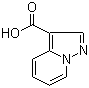 structure of CAS# 16205-46-2, Pyrazolo[1,5-a]pyridine-3-carboxylic acid