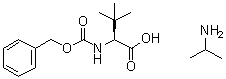 structure of CAS# 1621085-33-3, 3-甲基-N-[(苯基甲氧基)羰基]-L-缬氨酸异丙胺盐