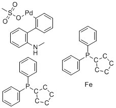 structure of CAS# 1621274-17-6, DPPF Pd G4