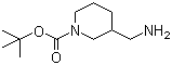 structure of CAS# 162167-97-7, 3-Aminomethyl-1-N-Boc-piperidine