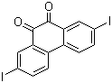 2,7-Diiodophenanthrenequinone molecular structure (CAS 16218-32-9)