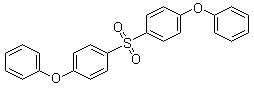 structure of CAS# 1623-91-2, 4,4'-Diphenoxydiphenyl sulfone