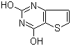 structure of CAS# 16233-51-5, 2,4-二羟基噻吩并[3,2-d]嘧啶