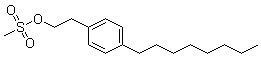 CAS # 162358-06-7, 4-Octylphenethyl methanesulfonate