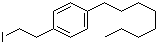 1-(2-Iodoethyl)-4-octylbenzene molecular structure (CAS 162358-07-8)