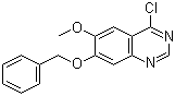7-Benzyloxy-4-chloro-6-methoxyquinazoline molecular structure (CAS 162364-72-9)