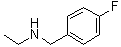 structure of CAS# 162401-03-8, N-Ethyl-4-fluorobenzenemethanamine