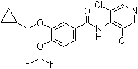 Roflumilast molecular structure (CAS 162401-32-3)