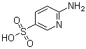 structure of CAS# 16250-08-1, 6-Amino-3-pyridinesulfonic acid