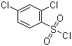 2,4-Dichlorobenzenesulfonyl chloride molecular structure (CAS 16271-33-3)