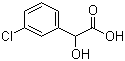 structure of CAS# 16273-37-3, 3-Chlorophenylglycolic acid