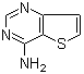 structure of CAS# 16285-74-8, 噻吩并[3,2-d]嘧啶-4-胺