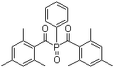 structure of CAS# 162881-26-7, Phenylbis(2,4,6-trimethylbenzoyl)phosphine oxide