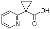 structure of CAS# 162960-26-1, 1-(吡啶-2-基)环丙烷羧酸