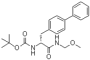 CAS 登录号：162972-36-3, (R)-[1-([1,1'-联苯]-4-基甲基)-2-(甲氧基甲基氨基)-2-氧代乙基]氨基甲酸叔丁酯