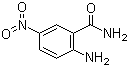 structure of CAS# 16313-65-8, 2-Amino-5-nitrobenzamide