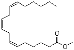 structure of CAS# 16326-32-2, (6Z,9Z,12Z)-6,9,12-Octadecatrienoic acid methyl ester