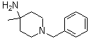 structure of CAS# 163271-06-5, 1-Benzyl-4-methyl-4-piperidinamine