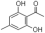 structure of CAS# 1634-34-0, 3,5-Dihydroxy-4-acetyltoluene