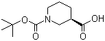 structure of CAS# 163438-09-3, (R)-Boc-Nipecotic acid